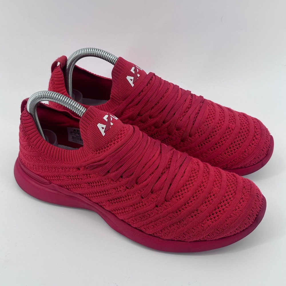 APL TechLoom Wave Mens 7.5‎ Womans 9 Red Running Shoes Sneakers 0822XC Athletic